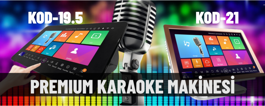 Karaoke Makinesi Genel Banner