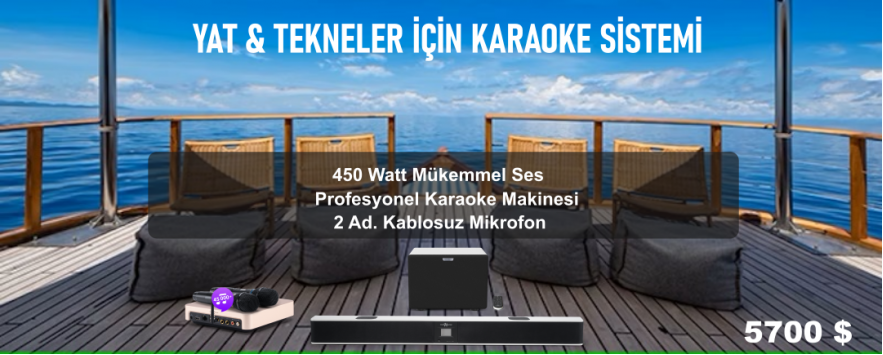 Yacht Karaoke Sistemleri