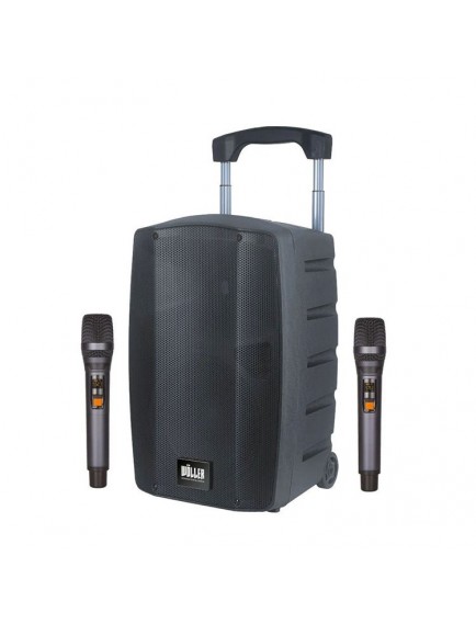 Wöller W-1030A 10’’ Çift Mikrofonlu Portatif Aktif Kabin Hoparlörü