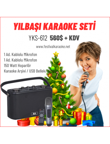 Yılbaşı Karaoke Seti YKS612