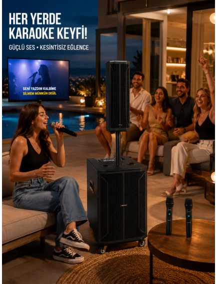 Karaoke Sistemi HP-993 280W
