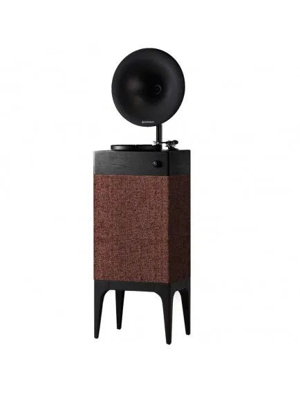 Fennessy i5 Bluetooth Hoparlörlü 110W Hi-Fi Retro Pikap Plakçalar Turntable, Karame