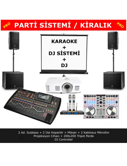 Kiralık Karaoke Sistemi