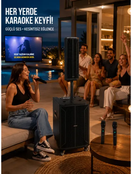 Karaoke Sistemi HP-993 280W